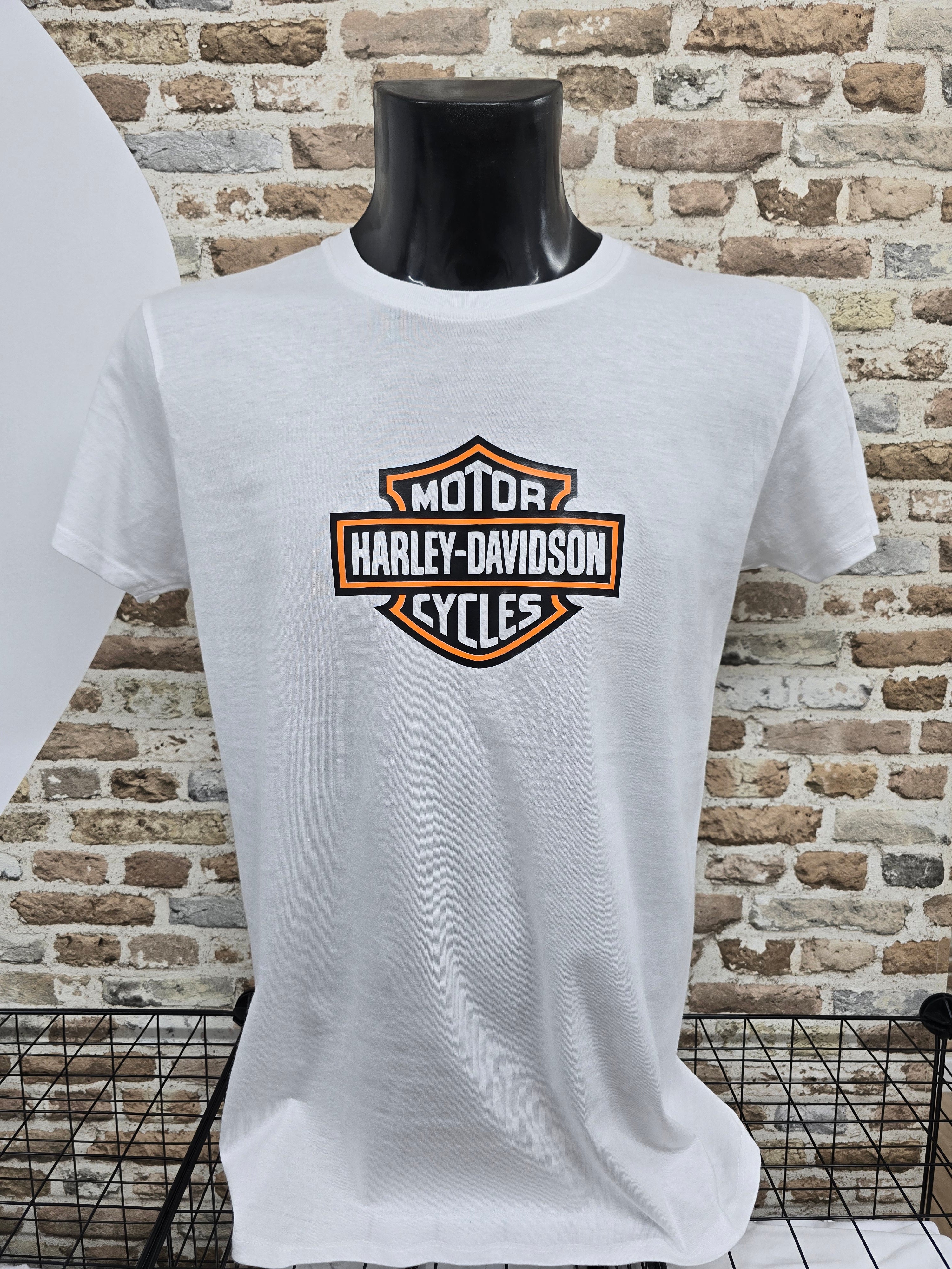 Camiseta Harley Davidson Número 1 Vinilo - Camiseta Motera HD