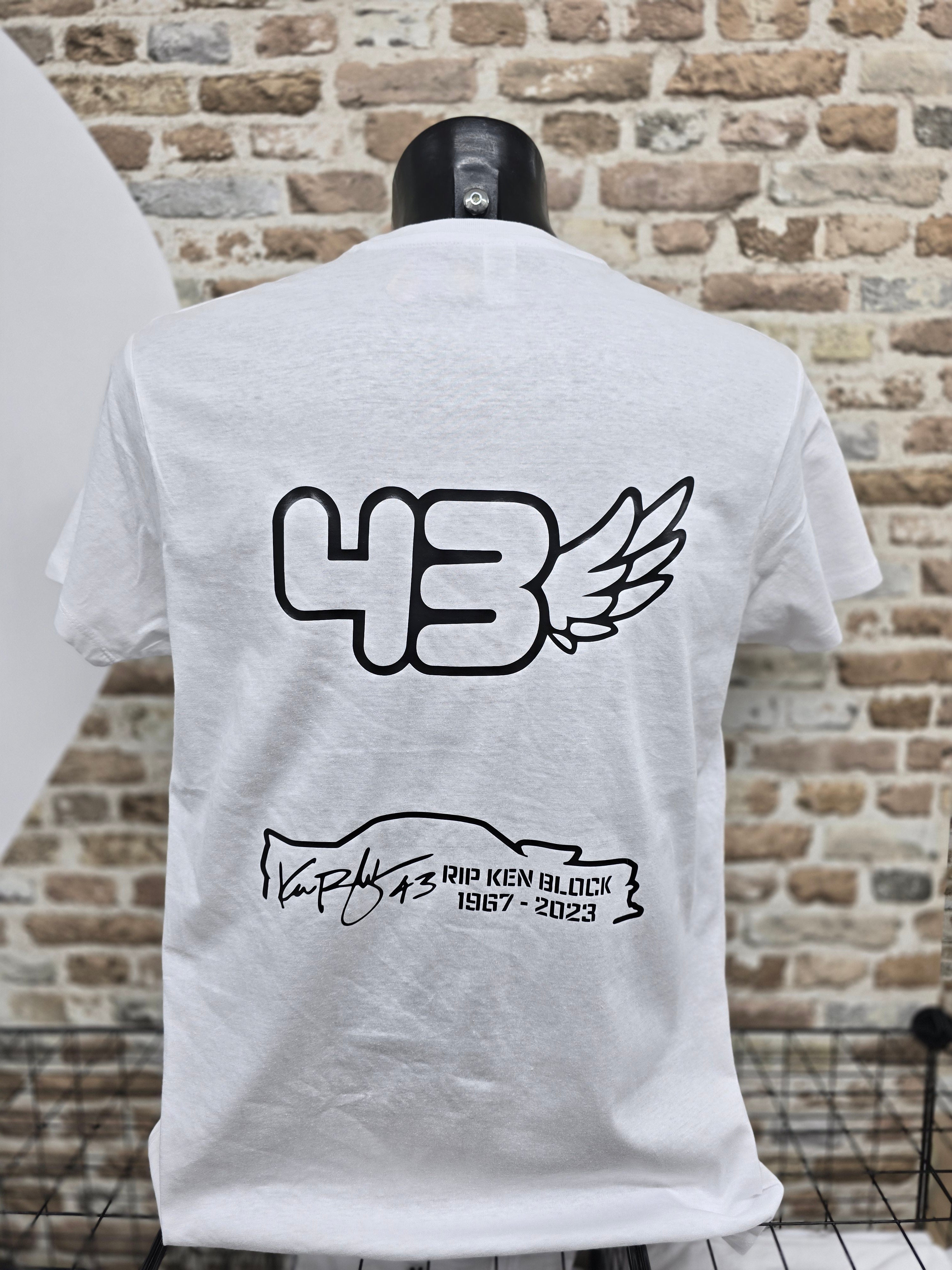 Camiseta Ken Block In Memoriam Vinilo