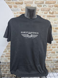 Camiseta Harley Davidson Vinilo Negro