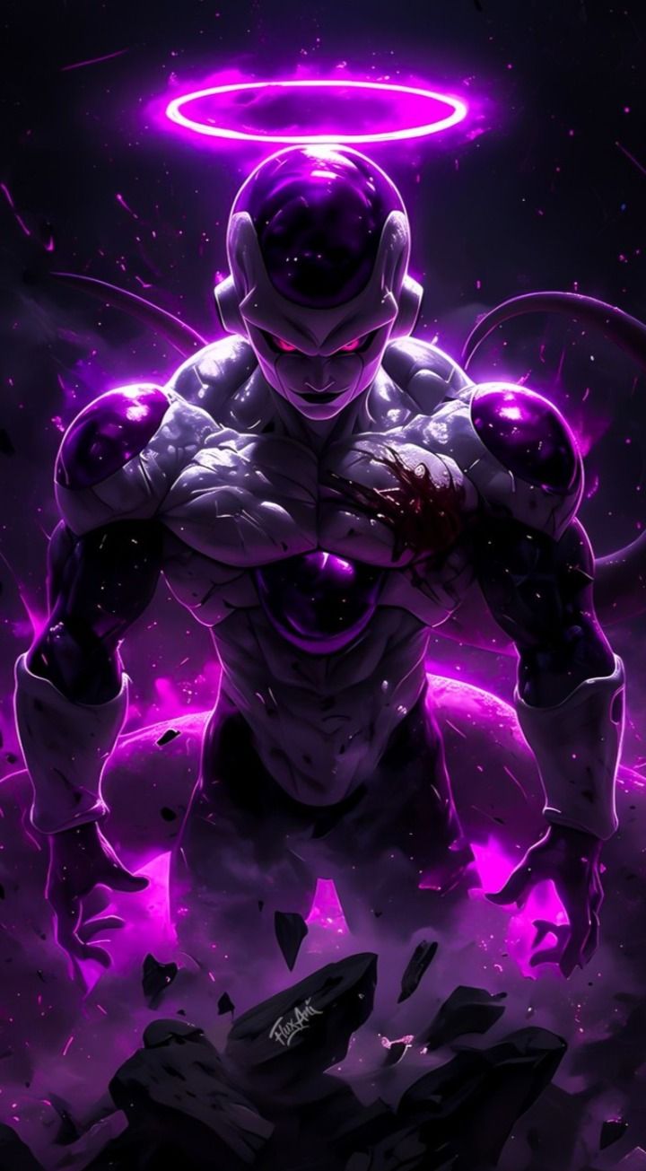 Lámina Dragon Ball - Freezer Anilla de la Muerte
