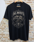 Camiseta Always - Tigre León y Calavera