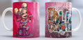 Taza de cerámica con diseño de Harley Quinn