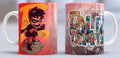 Taza de cerámica del personaje Robin