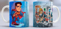 Taza de cerámica con diseño de Super Man