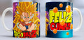 Taza de cerámica con diseño de Goku Super Saiyan 3