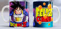 Taza de cerámica con diseño de Goku Dragon Ball Z