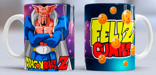 Taza de cerámica con diseño de Dabra
