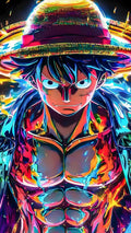 Lámina de Aluminio con diseño de Luffy One Piece