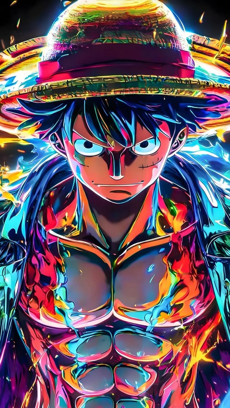 Lámina de Aluminio con diseño de Luffy One Piece