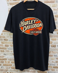 Camiseta Harley-Davidson Motor Cycles — Retro Logo Basic