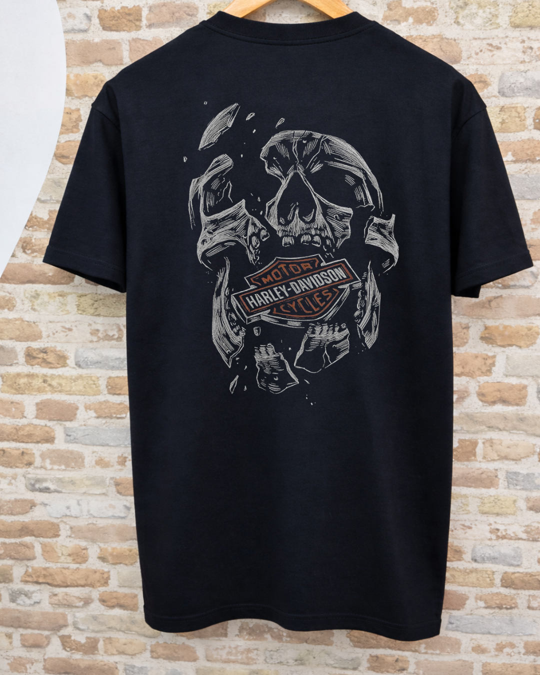 Camiseta Harley-Davidson - Calavera Partida