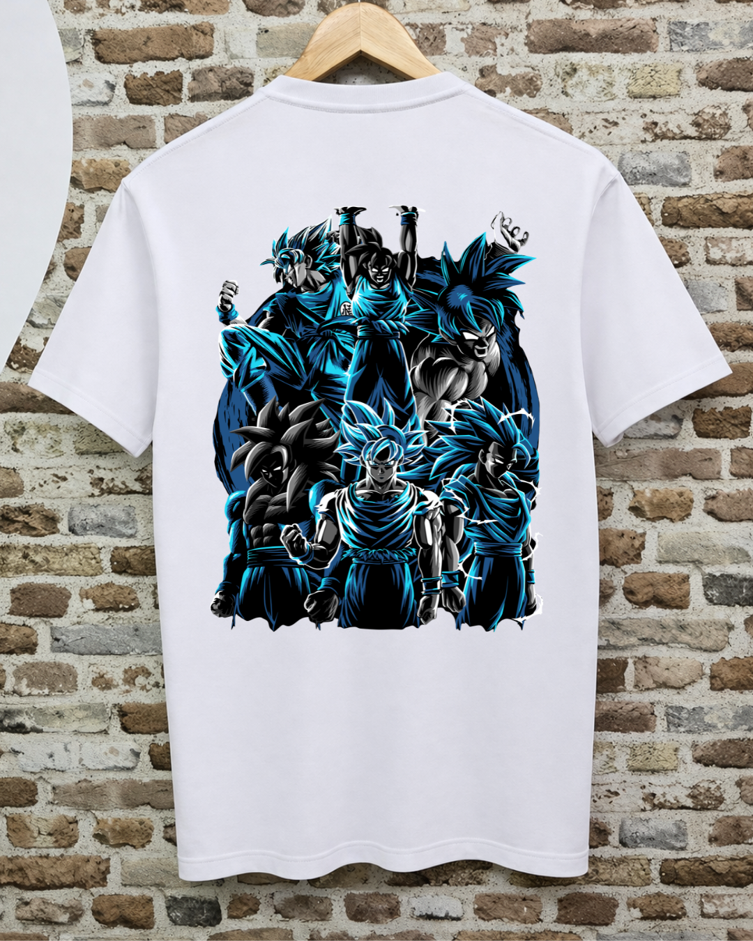 Camiseta Goku Transformaciones Ultra Instinct Dragon Ball