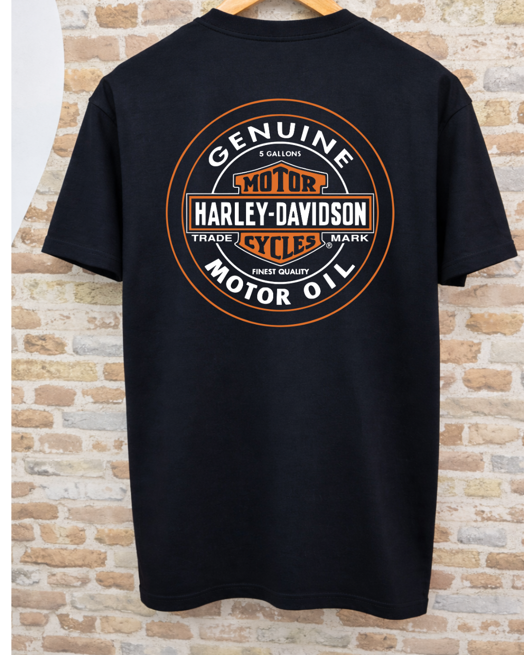 Camiseta Harley-Davidson - Genuine Motor Oil