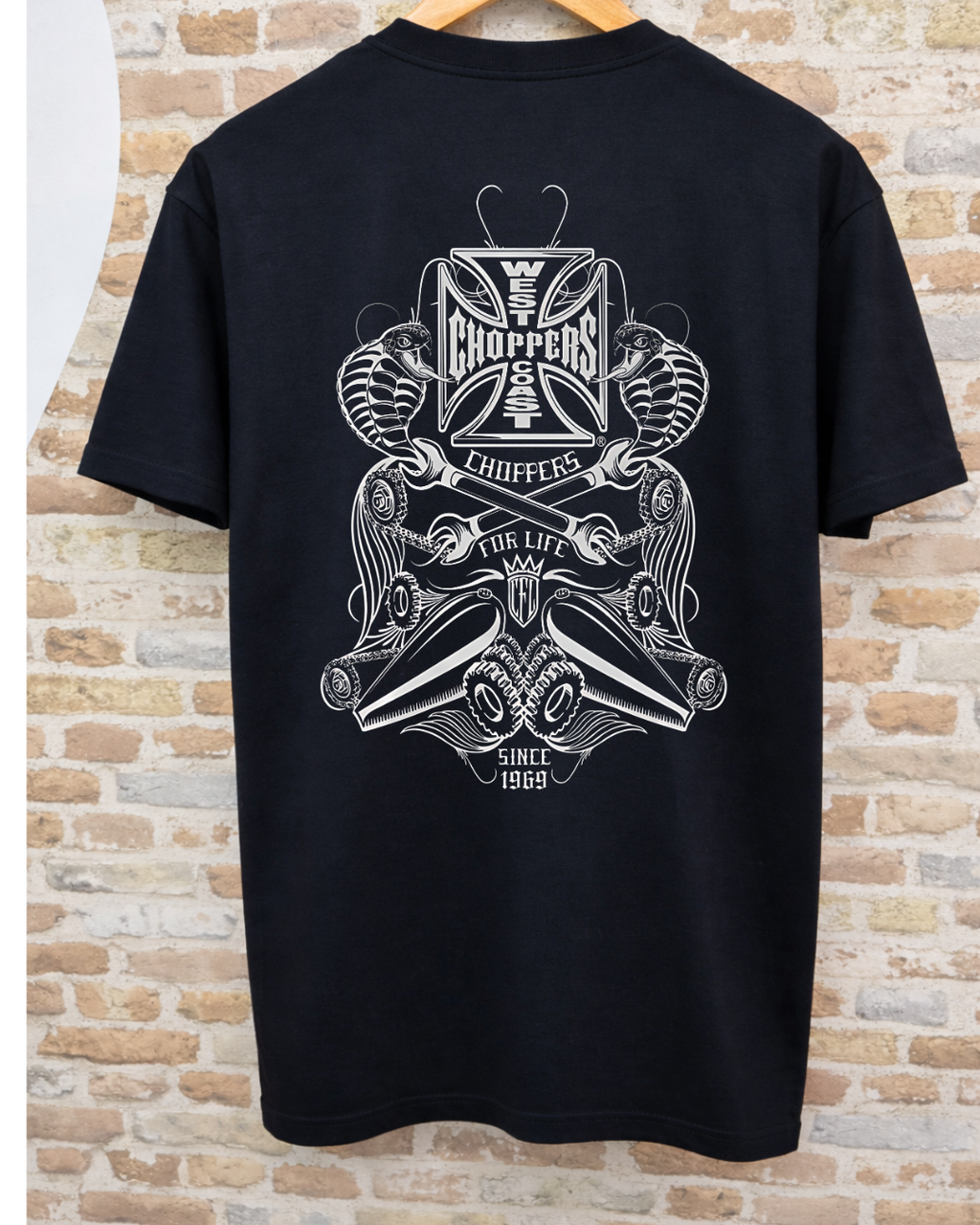 Camiseta West Coast Choppers - For Life Since 1969