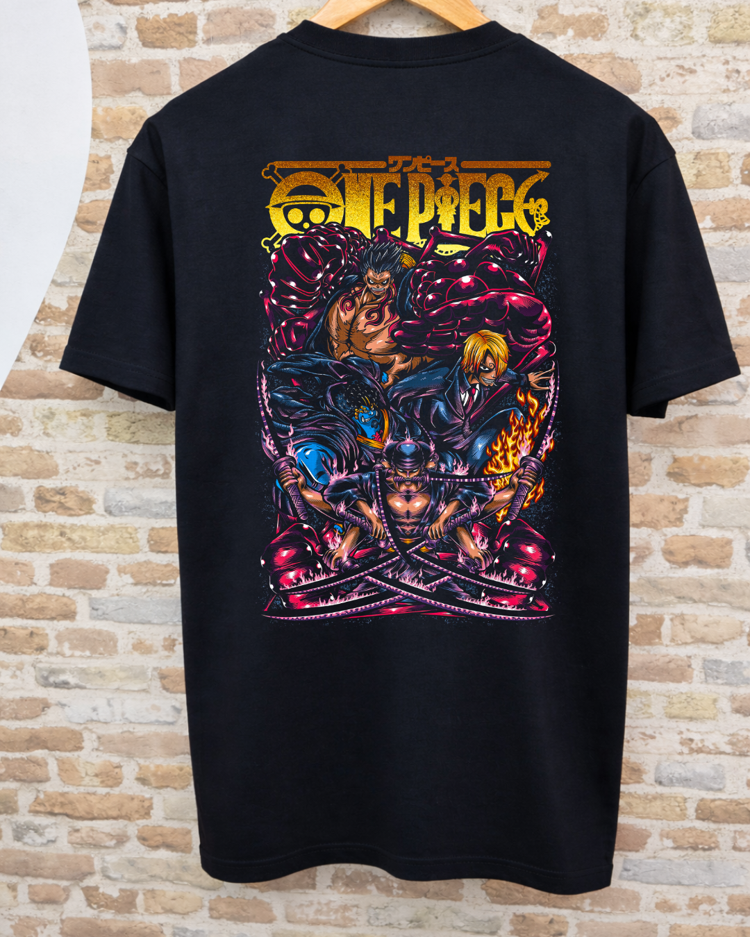 Camiseta One Piece - Luffy, Zoro y Sanji