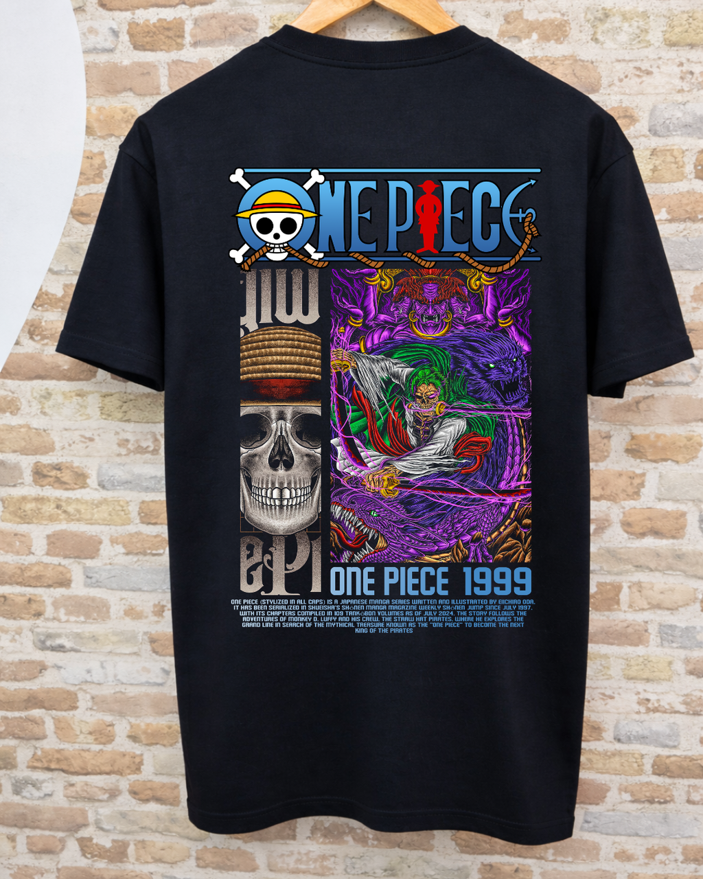 Camiseta One Piece 1999 - Zoro, el Cazador de Piratas