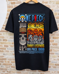 Camiseta One Piece 1999 - Three Legends: Sabo, Luffy y Ace