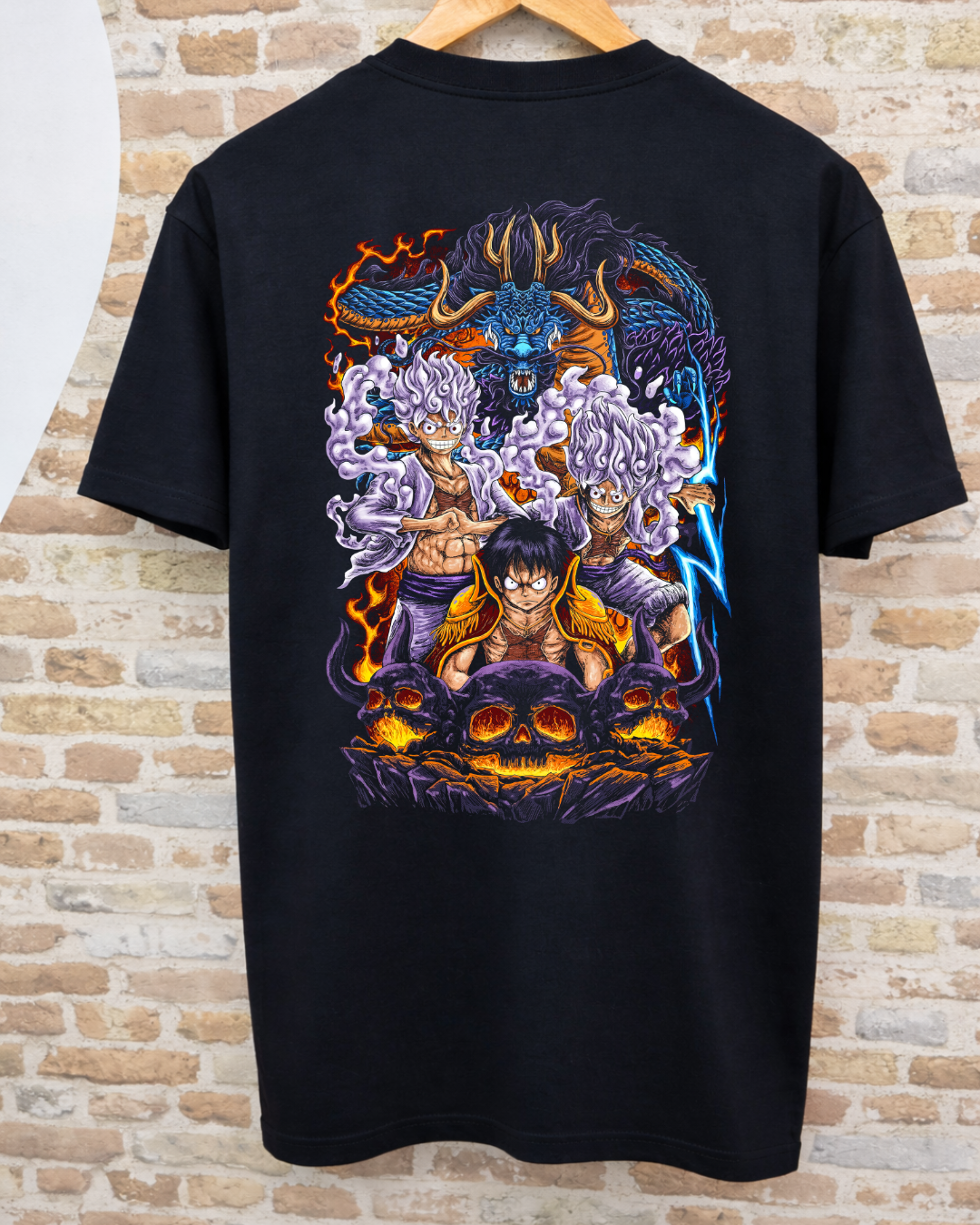 Camiseta One Piece - Luffy vs Kaido Wano