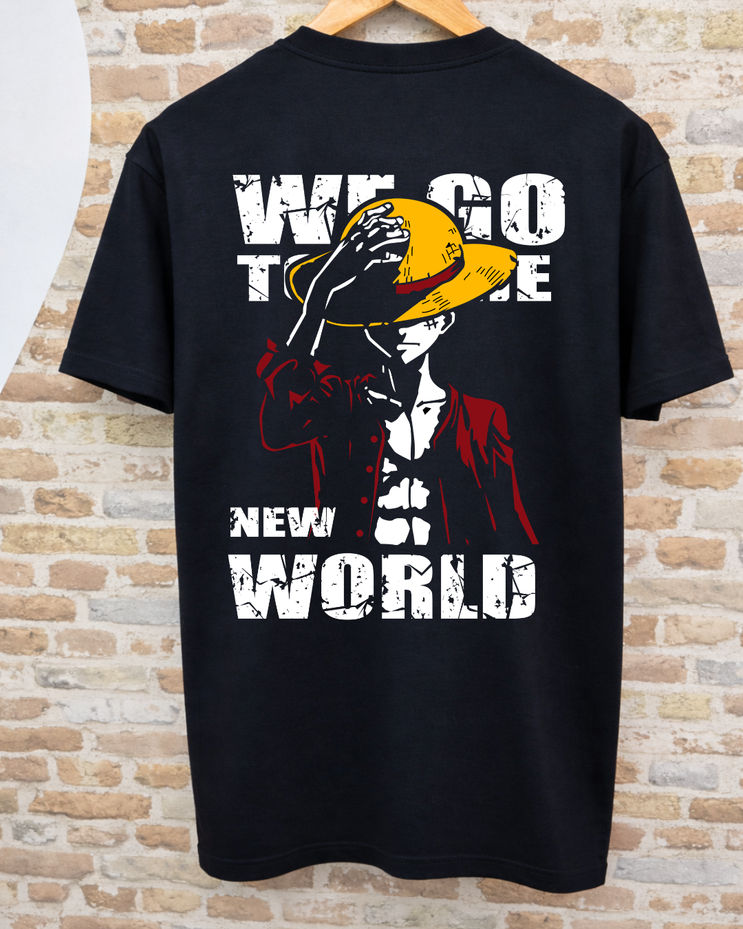 Camiseta One Piece - We Go To The New World