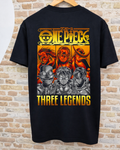 Camiseta One Piece - Three Legends