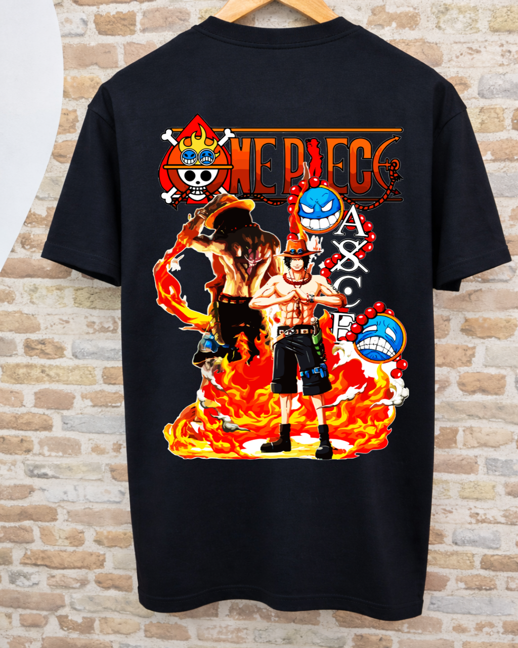 Camiseta One Piece - Portgas D. Ace