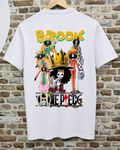Camiseta One Piece - Brook Soul King (Blanca)