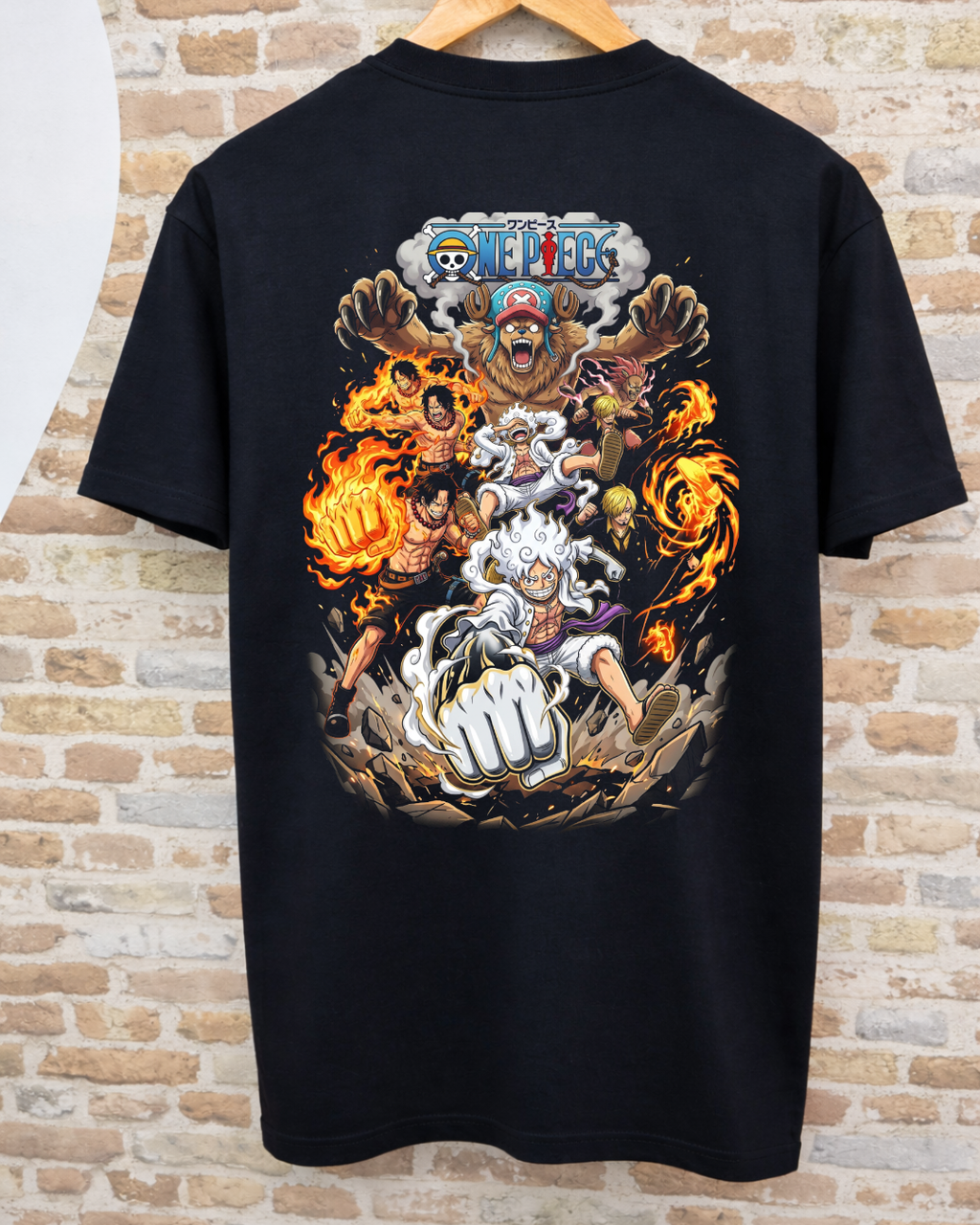 Camiseta One Piece - La Tripulación Completa