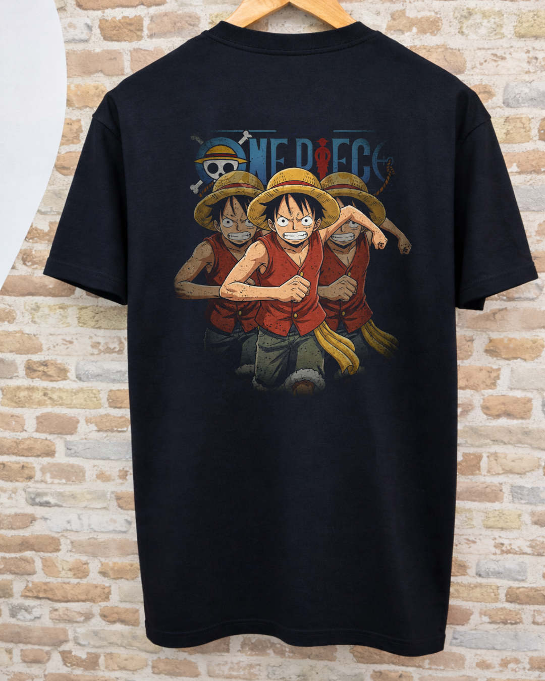 Camiseta One Piece - Triple Luffy