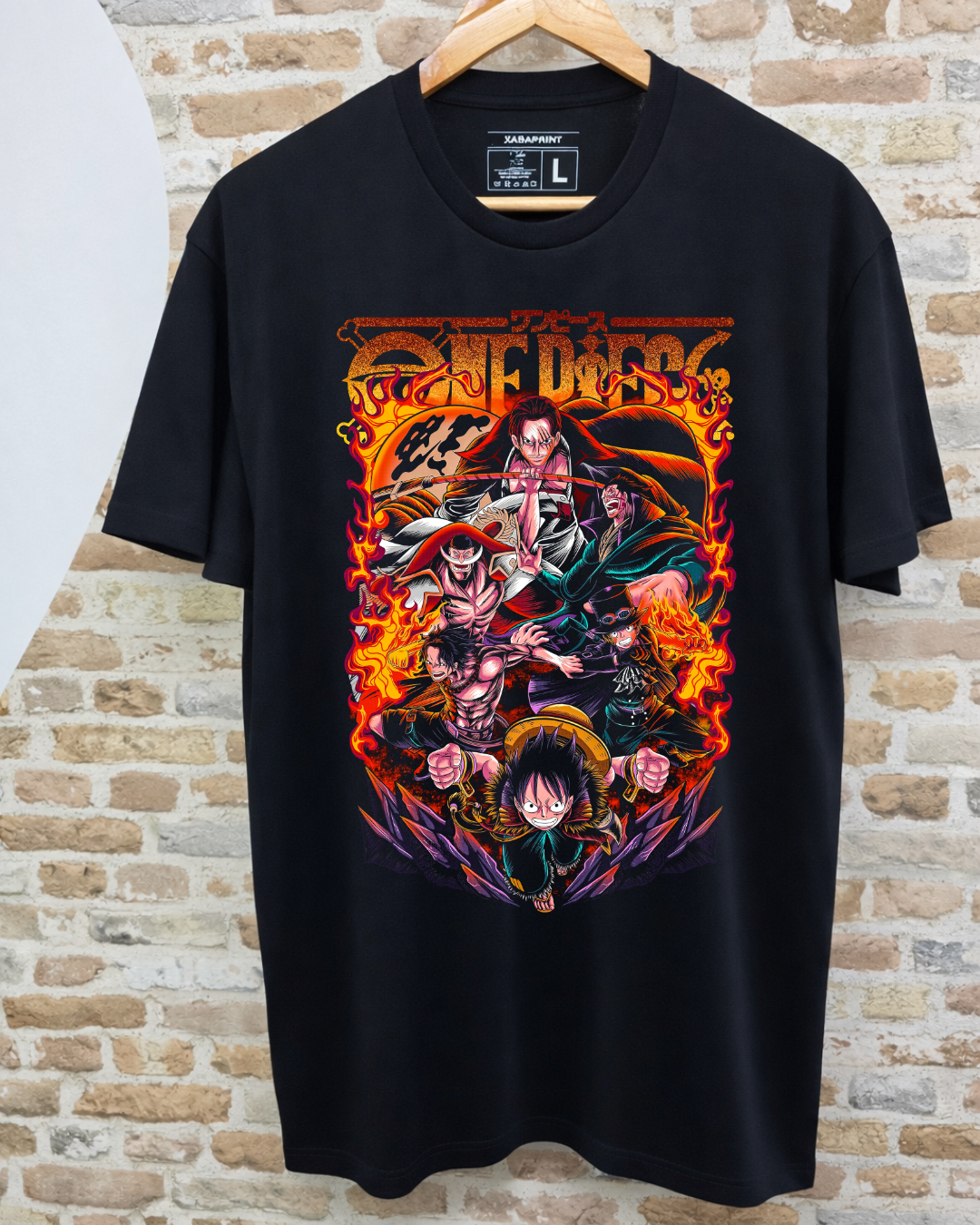 Camiseta One Piece - Fuego Legendario