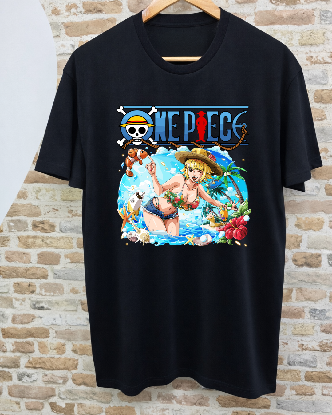 Camiseta One Piece - Vibes de Playa