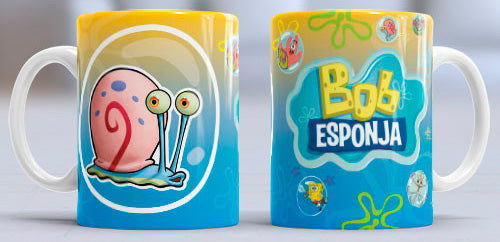 Taza de cerámica con diseño de Gary