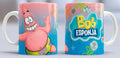 Taza de cerámica con diseño de Patrick Star