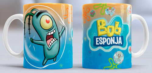 Taza de cerámica con diseño de Karen
