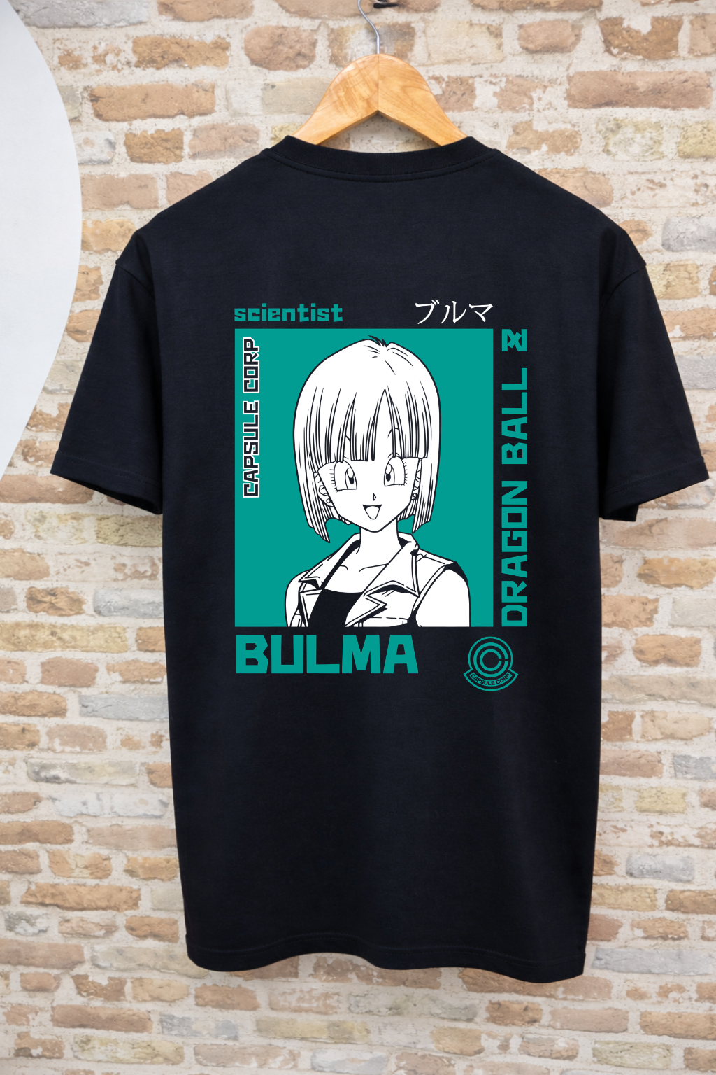 Camiseta Bulma Capsule Corp Dragon Ball