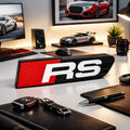 Caja de Luz 3D Audi RS Efecto Carbono
