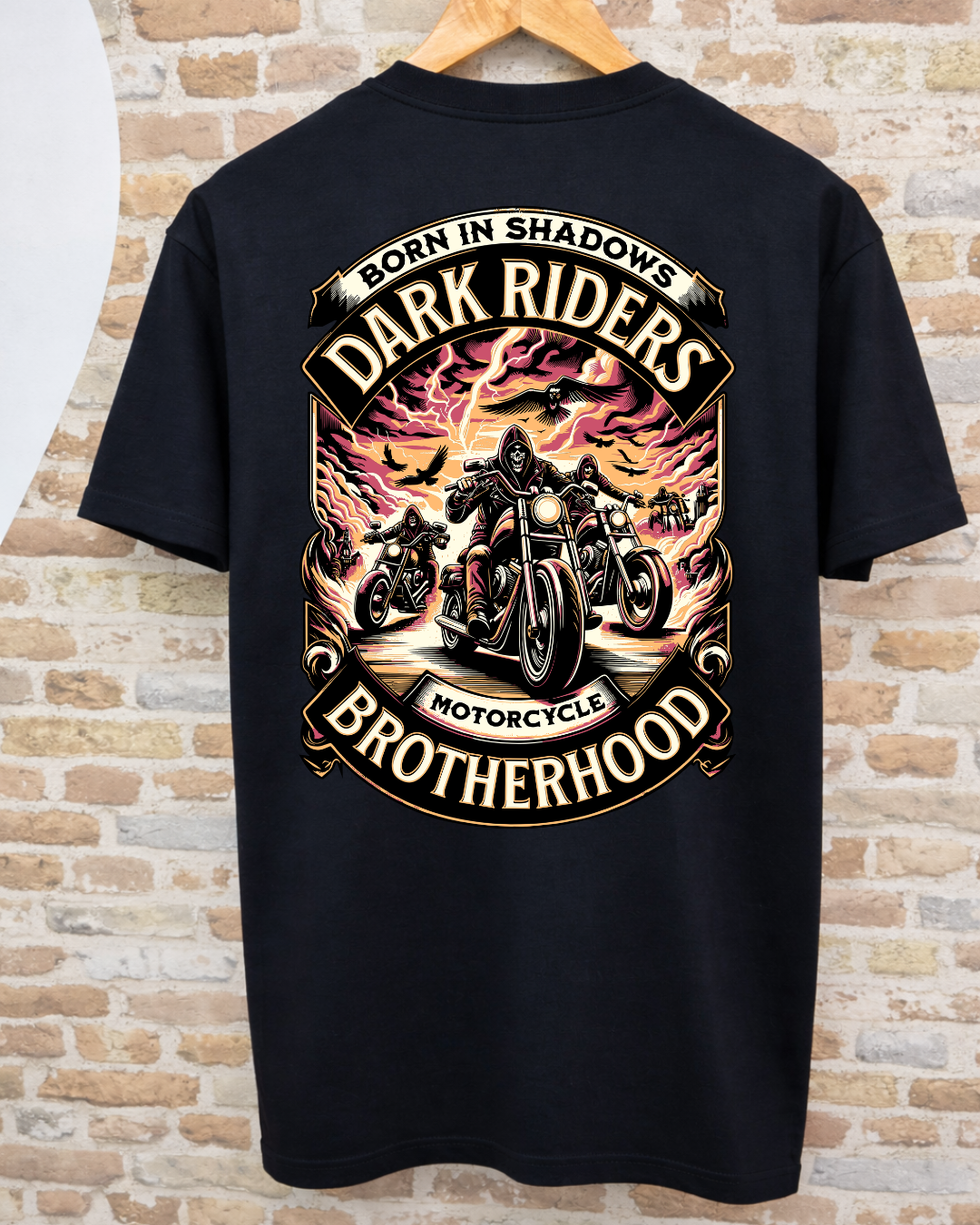 Camiseta Dark Riders - Motorcycle Brotherhood