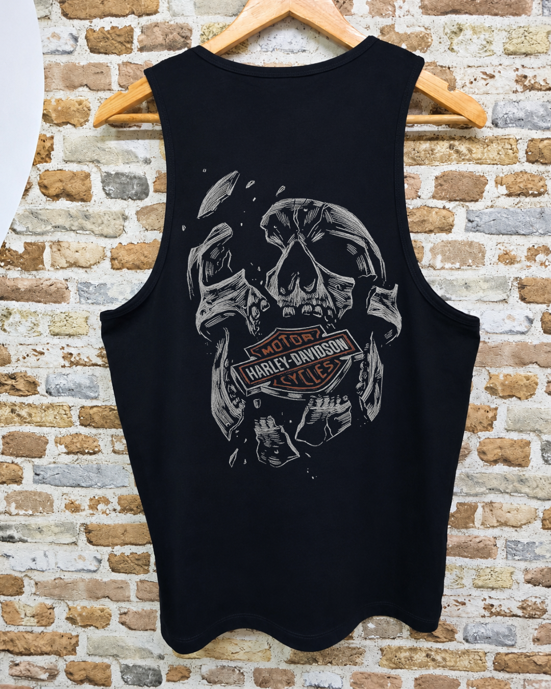 Camiseta Sin Mangas Harley-Davidson Calavera Rota