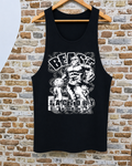 Camiseta tirantes gym Beast Factory Tortuga Hermit Goku No Pain No Gain negro