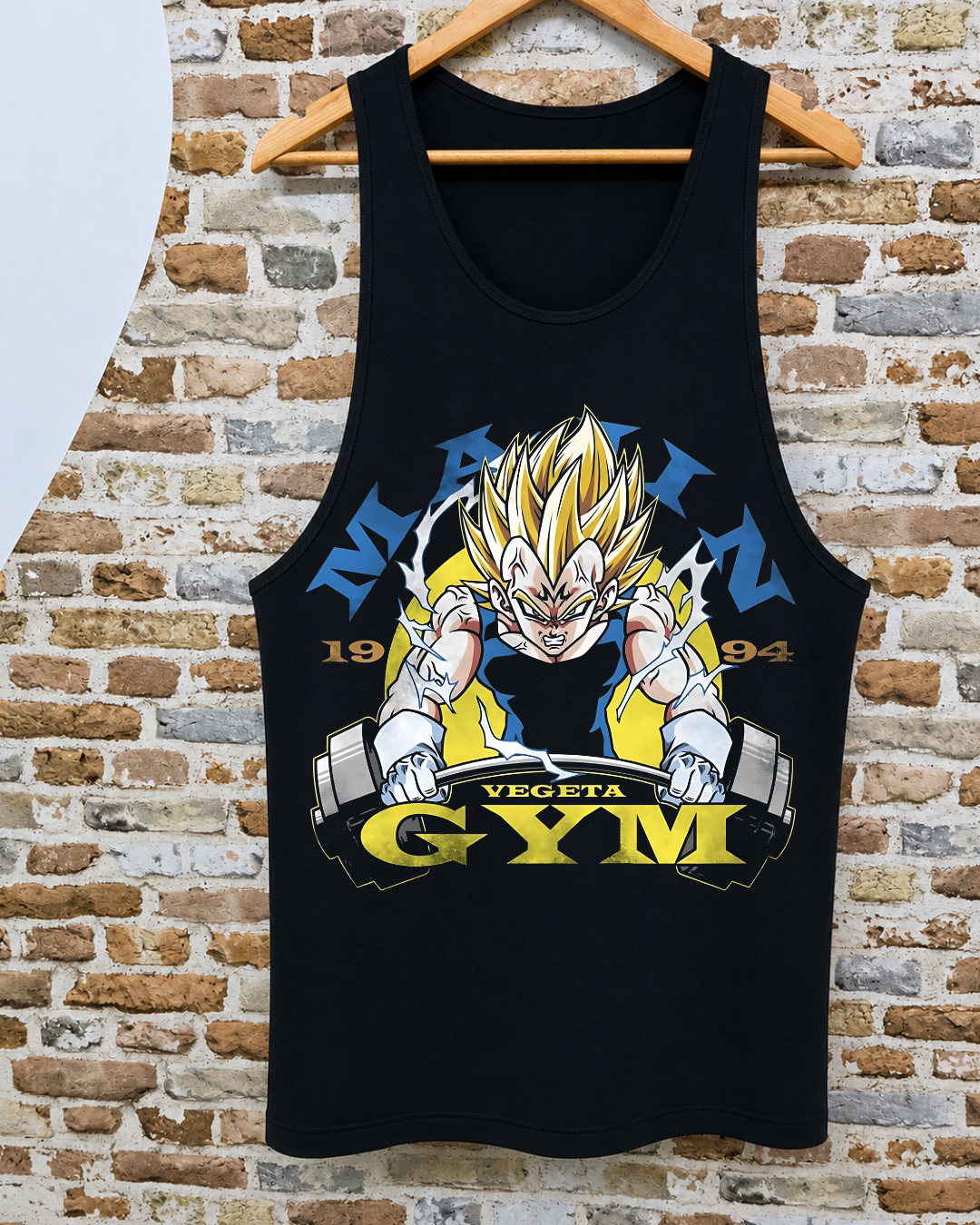Camiseta Tirantes Gym Majin Vegeta - Vegeta GYM 1994