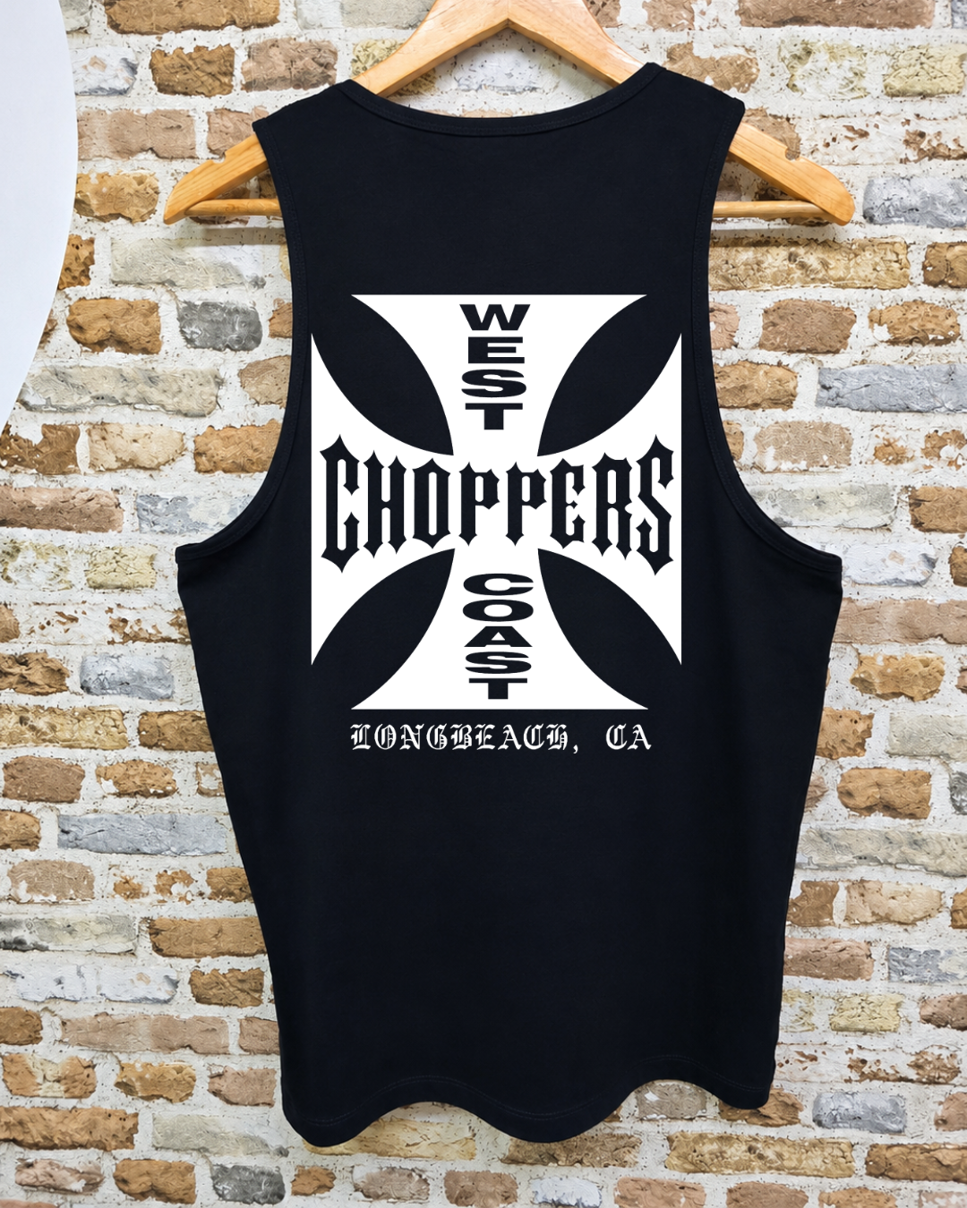 Camiseta Sin Mangas West Coast Choppers Clásica - Trasera