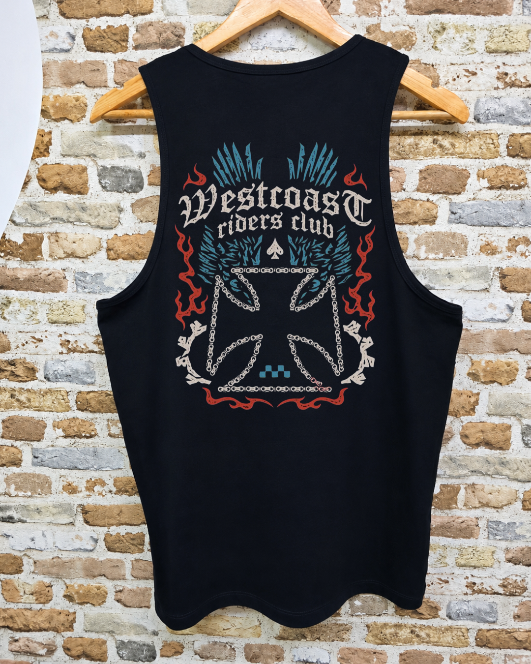 Camiseta Sin Mangas Westcoast Riders Club