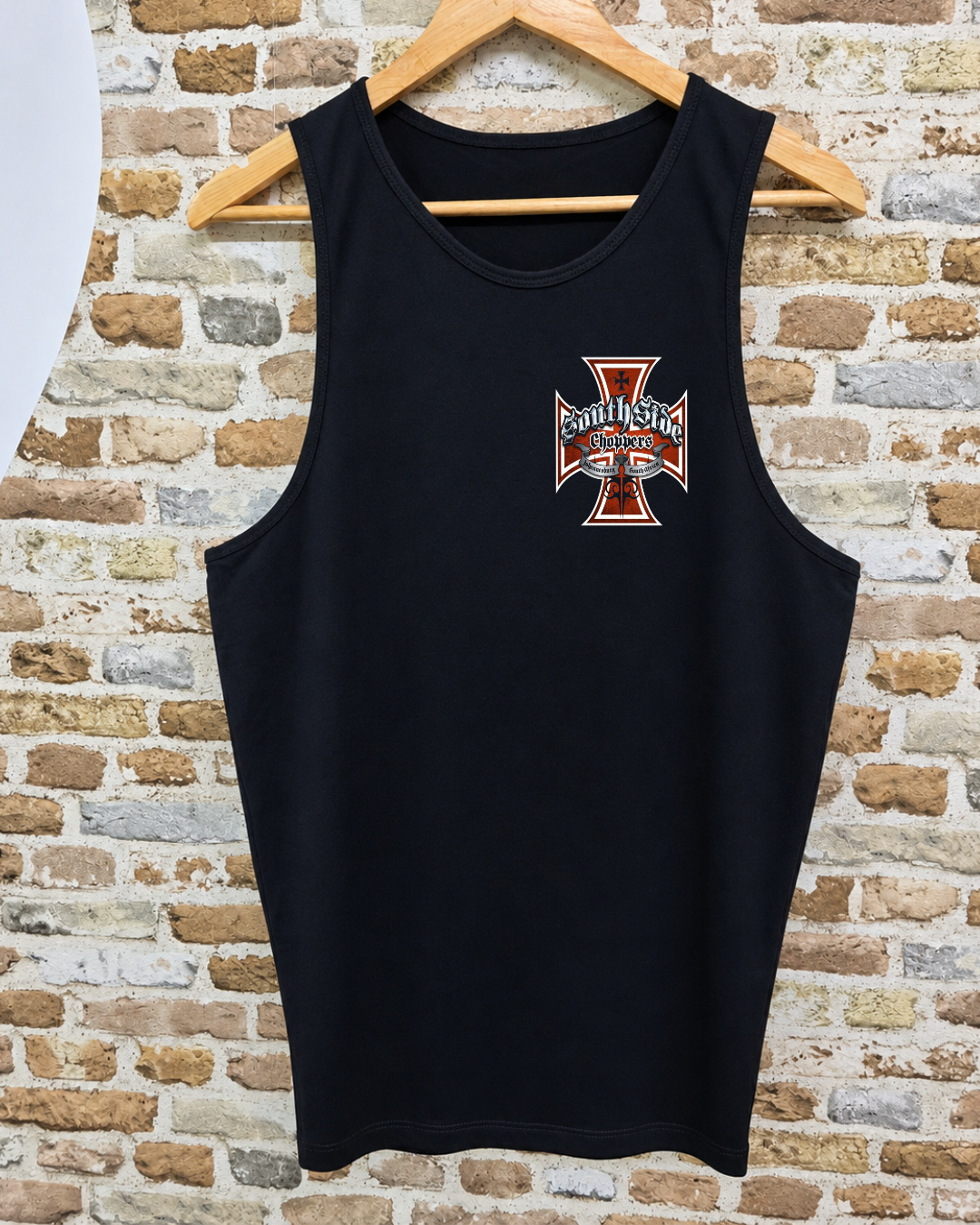 Camiseta Sin Mangas South Side Choppers Johannesburg - Delantera
