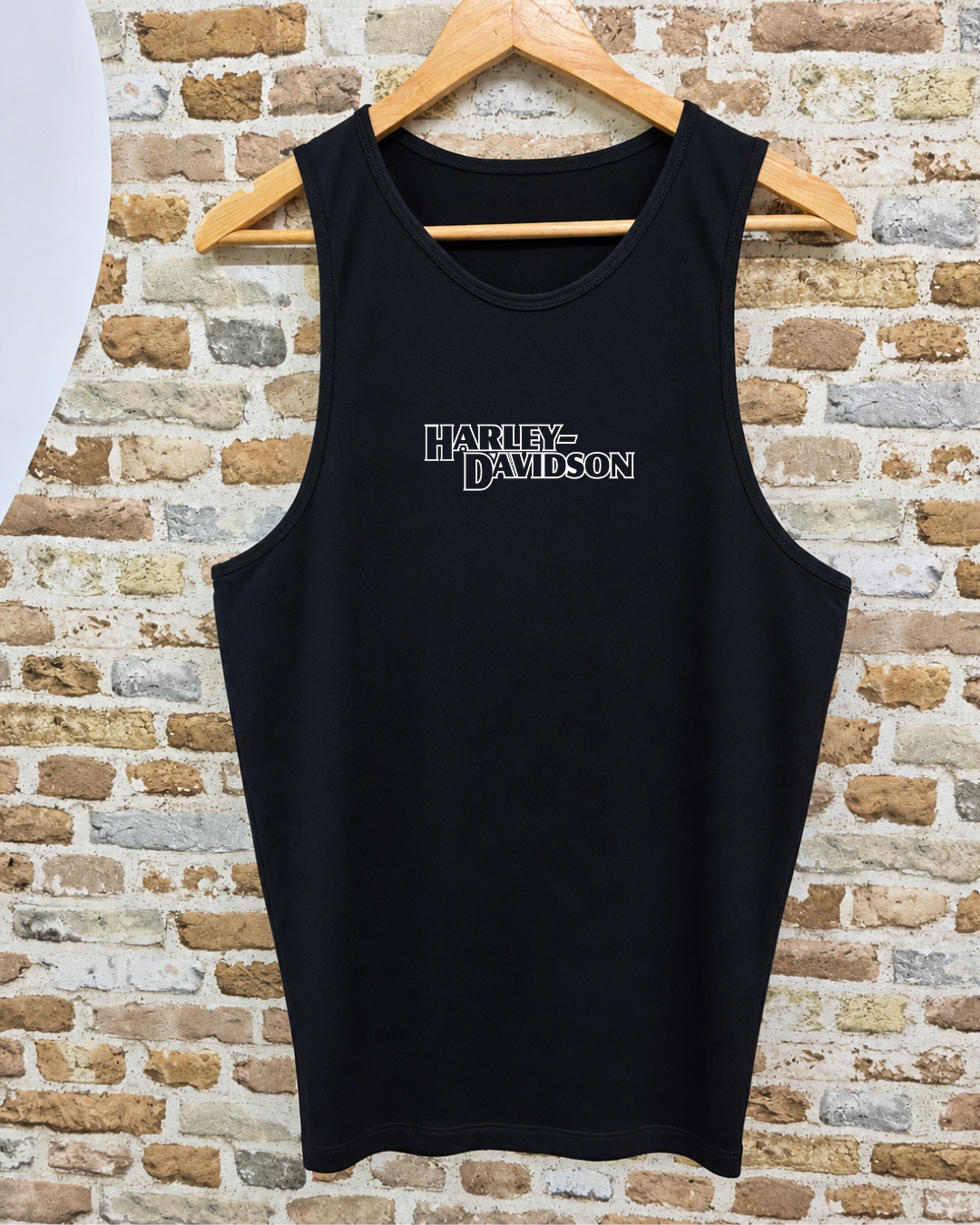 Camiseta Sin Mangas Harley-Davidson Calavera Rota - Delantera
