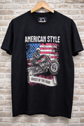 Camiseta American Style Skull Harley 190g