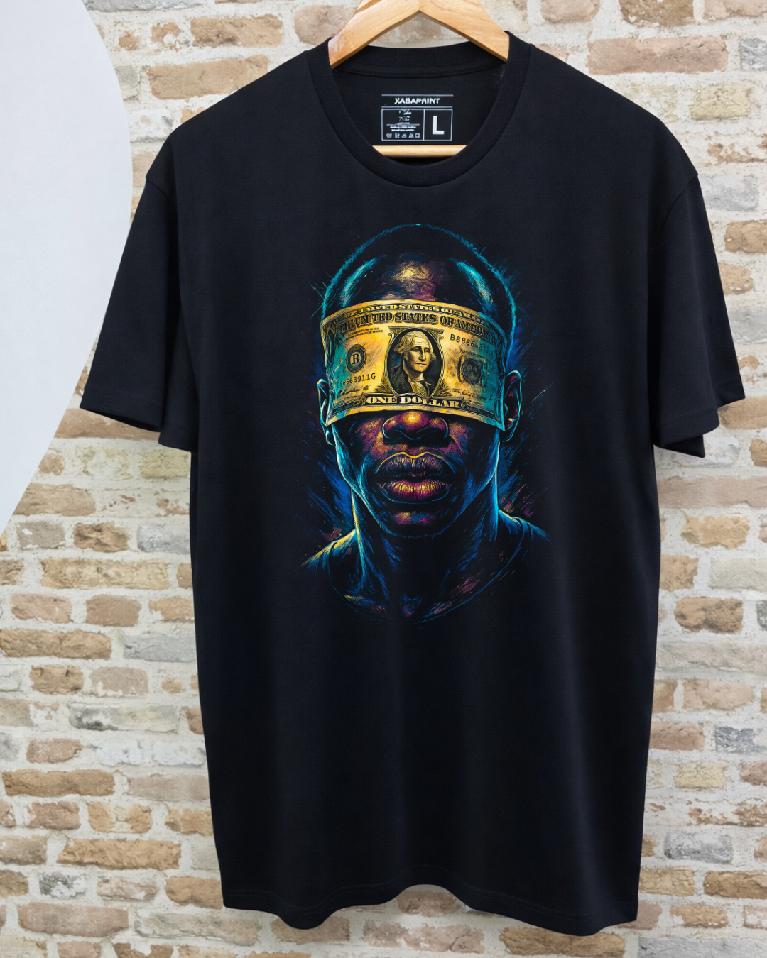 Camiseta Dollar Blindfold