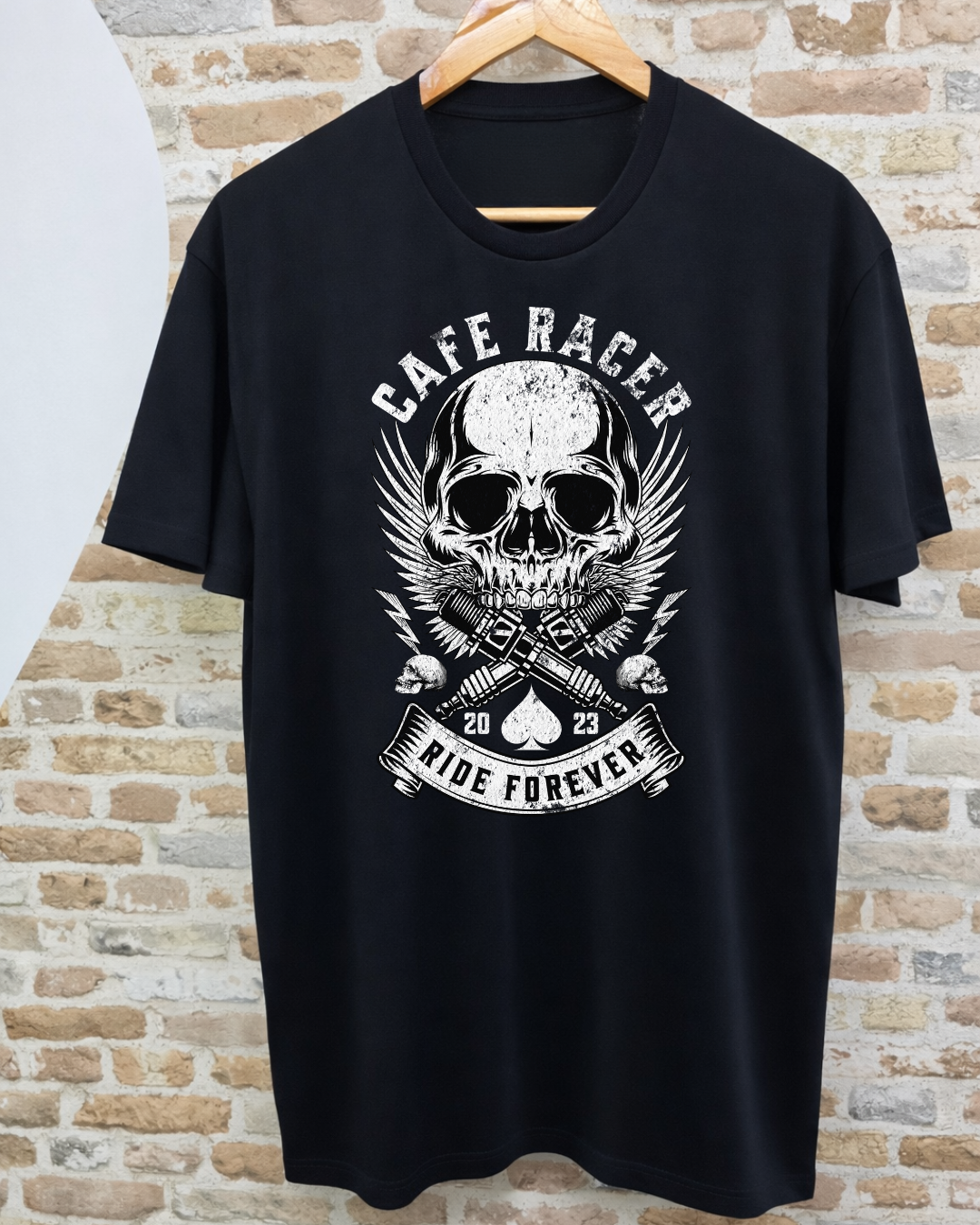 Camiseta Cafe Racer - Ride Forever