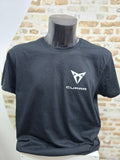 Camiseta CUPRA Vinilo Blanco Negro