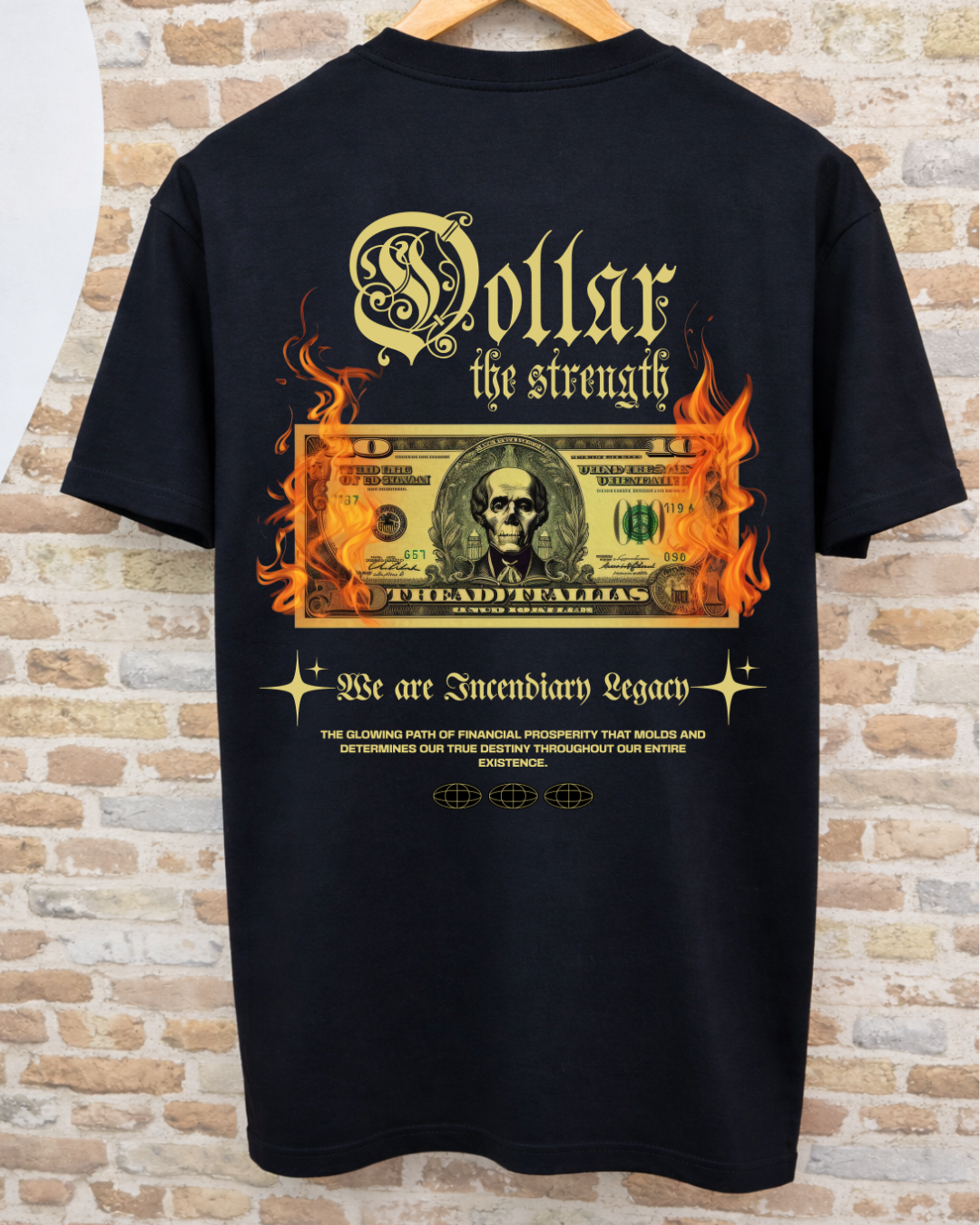 Camiseta Burning Dollar