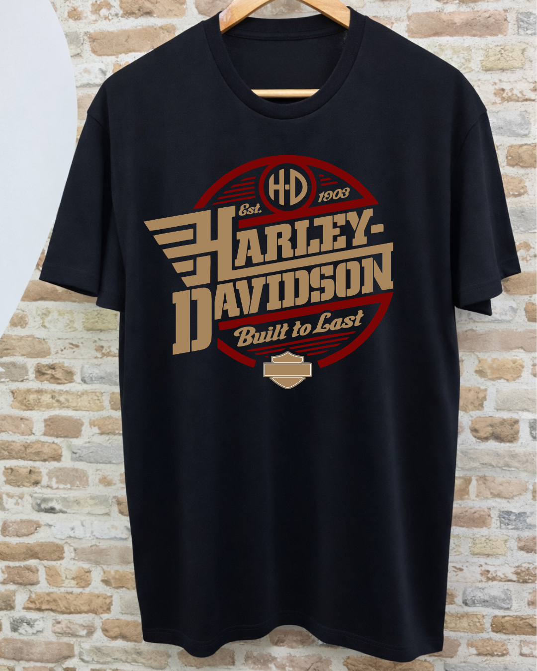 Camiseta Harley-Davidson - Built to Last