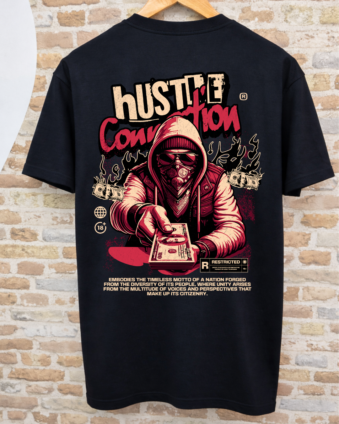 Camiseta Hustle Connection